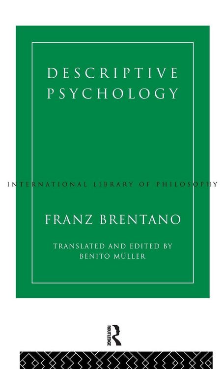 Produktbild: Descriptive Psychology