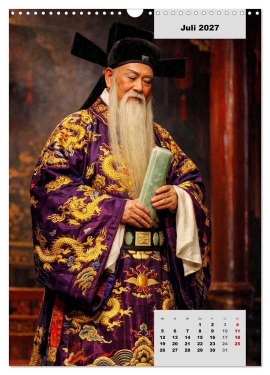 Produktbild: Masken und Magie &ndash; Die Gesichter der Peking-Oper (Wandkalender 2027 DIN A3 hoch), CALVENDO Monatskalender