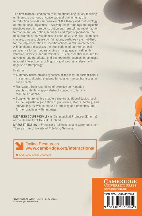 Produktbild: Interactional Linguistics