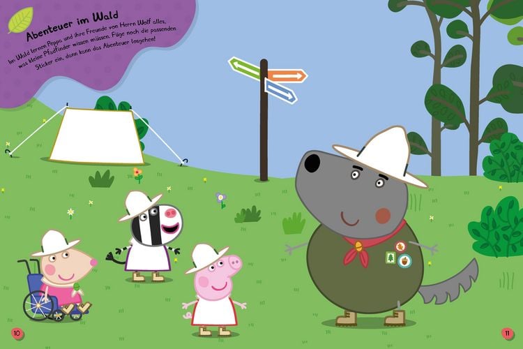 Produktbild: Peppa Pig Mein Stickerbuch Anziehen mit Peppa ab 3 Jahre
