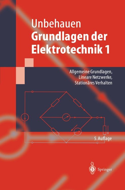 Produktbild: Grundlagen der Elektrotechnik 1