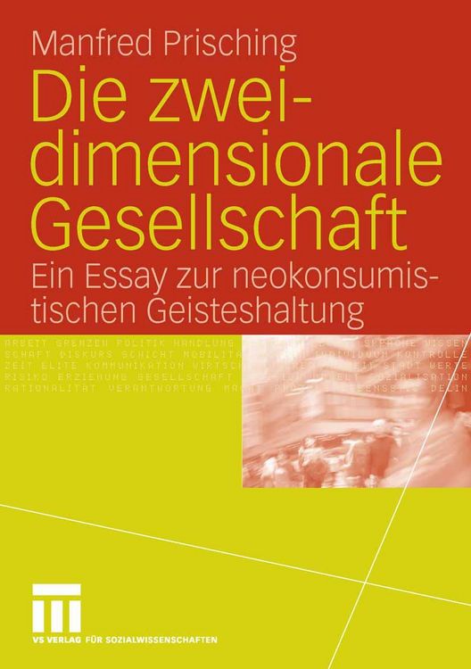 Produktbild: Die zweidimensionale Gesellschaft