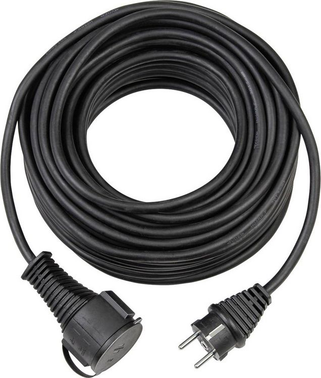 Produktbild: Brennenstuhl 1161450 Strom Verl&auml;ngerungskabel Schwarz 10.00 m H05RR-F 3G 1,5 mm&sup2;