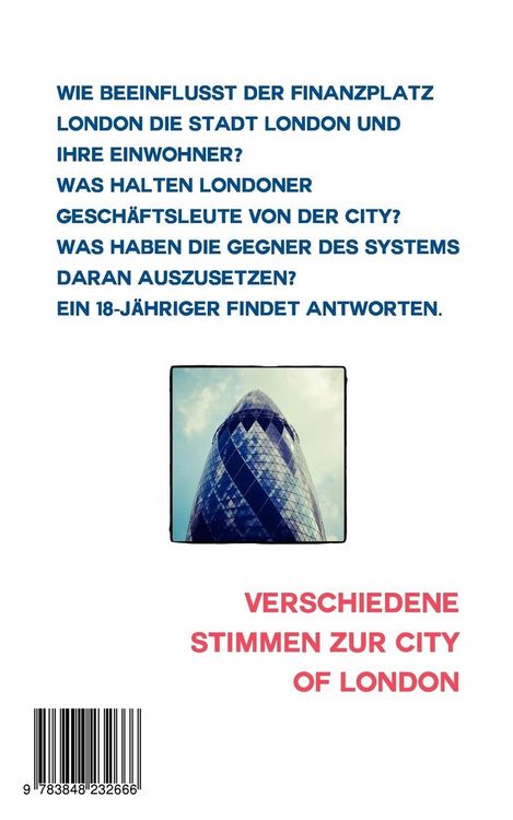 Produktbild: Wie die Londoner ihren Finanzplatz sehen