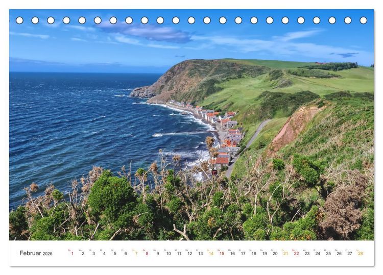 Produktbild: Typisch Schottland (Tischkalender 2026 DIN A5 quer), CALVENDO Monatskalender