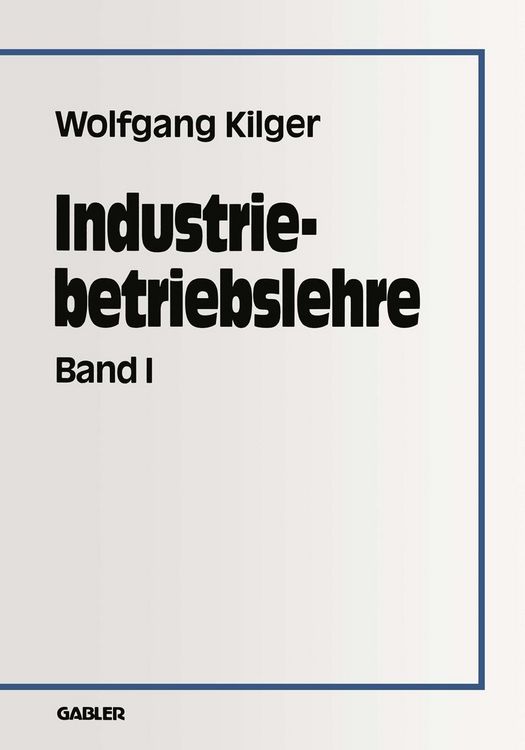 Produktbild: Industriebetriebslehre