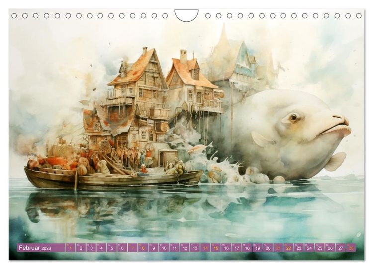 Produktbild: Ein Besuch in fernen Universen (Wandkalender 2026 DIN A4 quer), CALVENDO Monatskalender