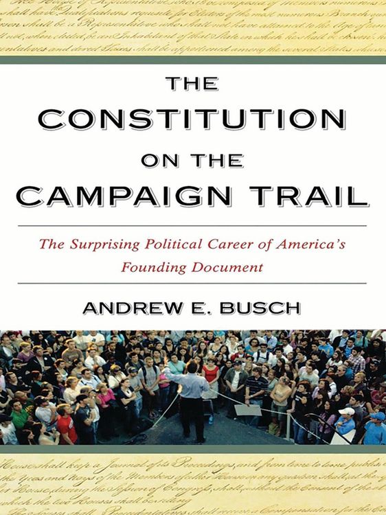 Produktbild: The Constitution on the Campaign Trail