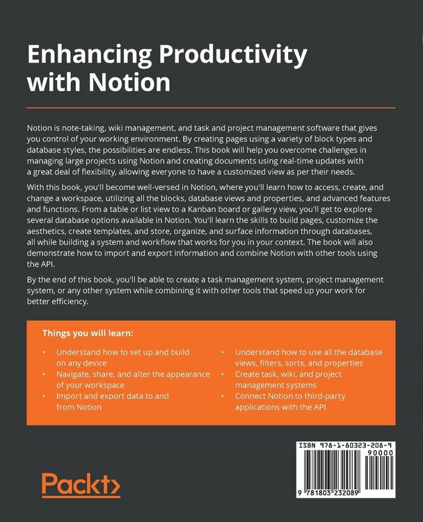 Produktbild: Enhancing Productivity with Notion