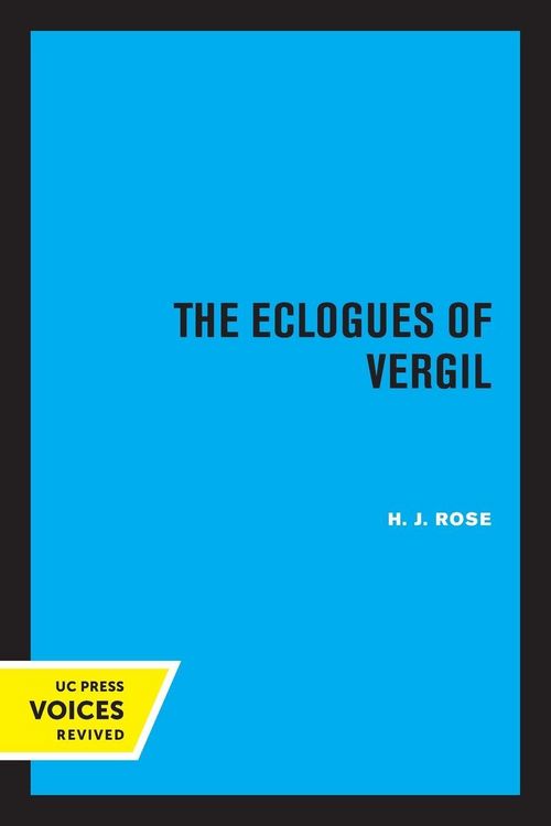Produktbild: The Eclogues of Vergil