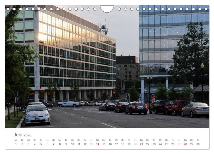 Produktbild: Washington im Auge des Fotografen (Wandkalender 2026 DIN A4 quer), CALVENDO Monatskalender