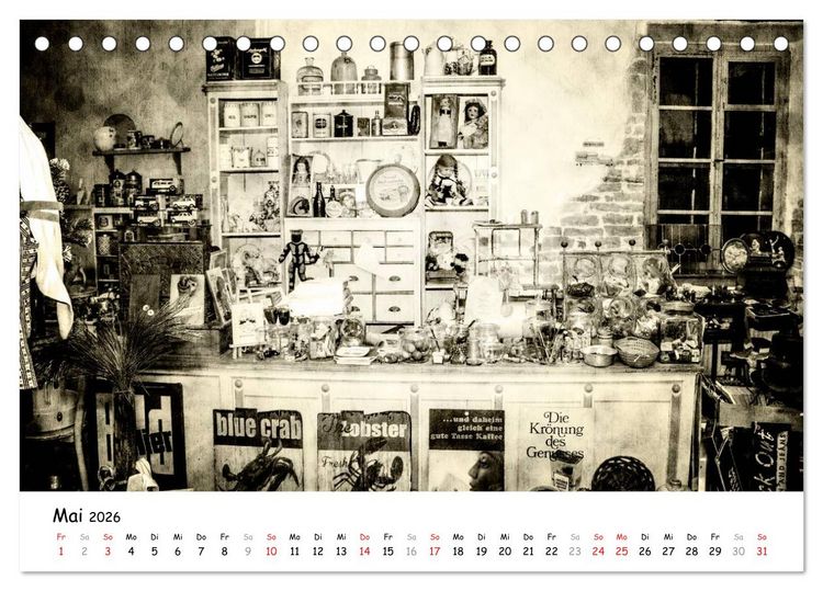 Produktbild: Retro (Tischkalender 2026 DIN A5 quer), CALVENDO Monatskalender