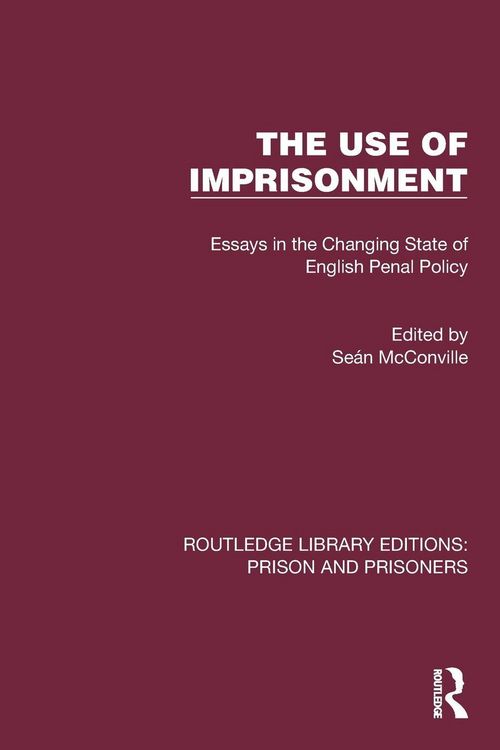 Produktbild: The Use of Imprisonment