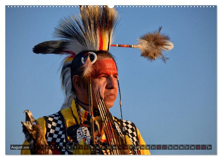 Produktbild: Indian Country - Indianer im Westen der USA (hochwertiger Premium Wandkalender 2026 DIN A2 quer), Kunstdruck in Hochglanz