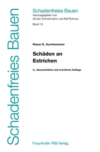 Produktbild: Sch&auml;den an Estrichen