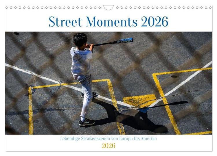 Produktbild: Street Moments (Wandkalender 2026 DIN A3 quer), CALVENDO Monatskalender