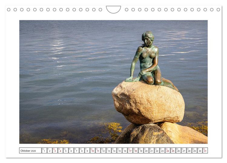 Produktbild: Kopenhagen - Traumst&auml;dte der Welt (Wandkalender 2026 DIN A4 quer), CALVENDO Monatskalender