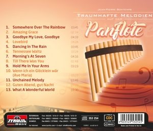 Produktbild: Traumhafte Melodien auf der Panfl&ouml;te-instr.
