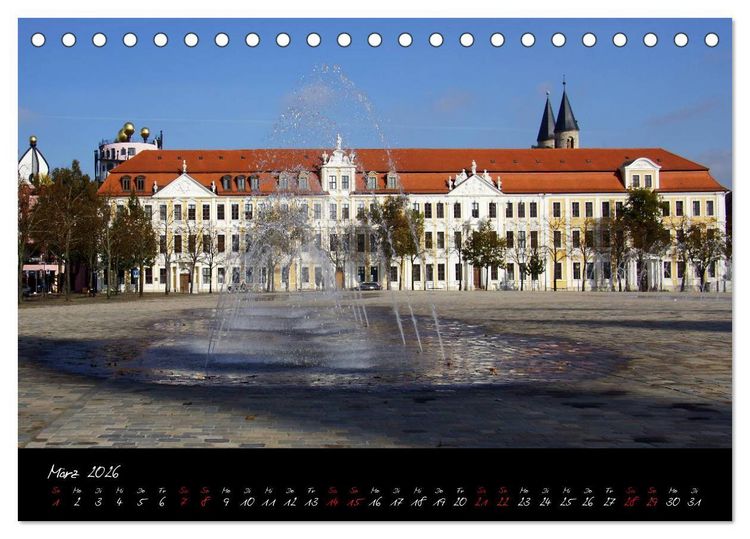Produktbild: Landeshauptstadt Magdeburg (Tischkalender 2026 DIN A5 quer), CALVENDO Monatskalender