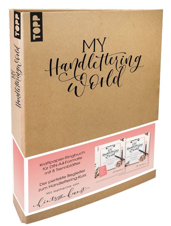 Produktbild: My Handlettering World Ringbuch DIN A4