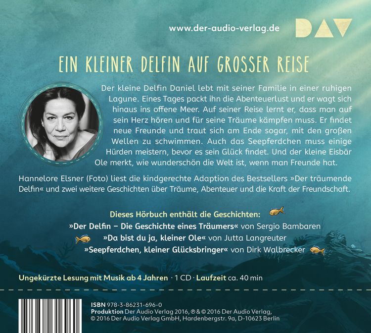 Produktbild: Der Delfin &ndash; Die Geschichte eines Tr&auml;umers