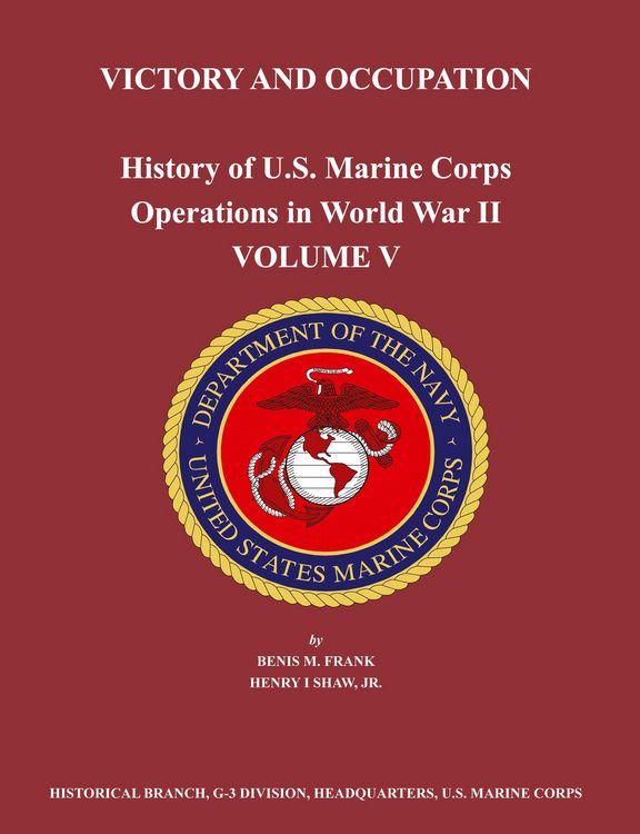 Produktbild: History of U.S. Marine Corps Operations in World War II. Volume V