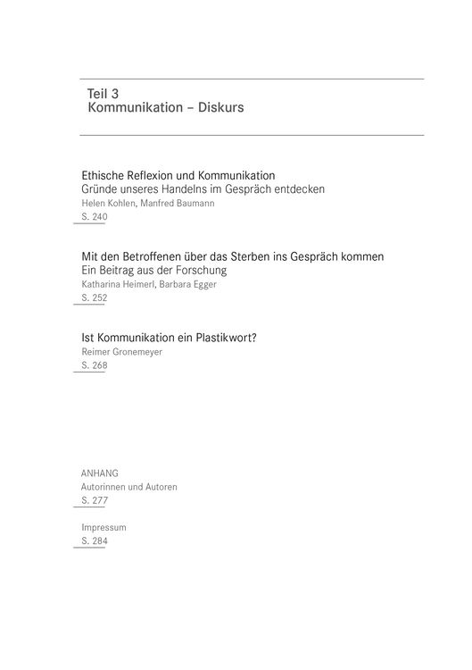 Produktbild: Kommunizieren in Palliative Care und Hospizarbeit