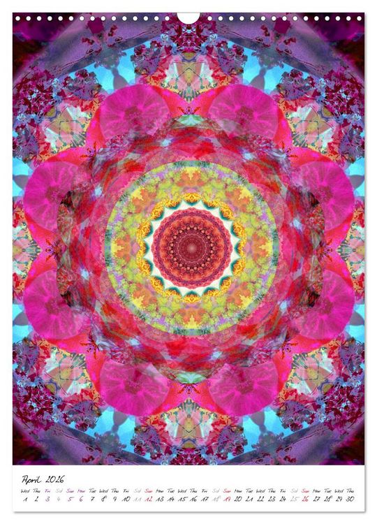 Produktbild: MANDALA COMPOSITIONS (Wall Calendar 2026 DIN A3 portrait), CALVENDO 12 Month Wall Calendar