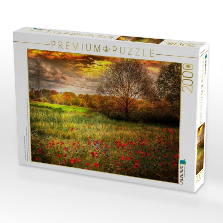 Produktbild: Mohnblumen in einem Getreidefeld (Puzzle)