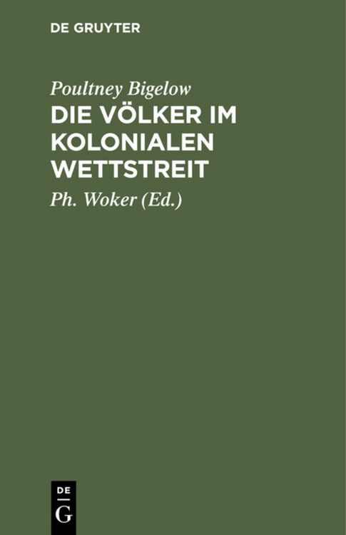Produktbild: Die V&ouml;lker im kolonialen Wettstreit