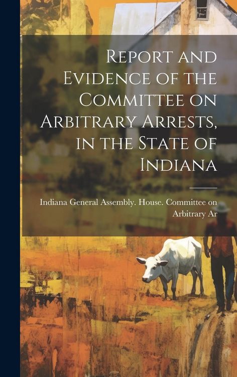 Produktbild: Report and Evidence of the Committee on Arbitrary Arrests, in the State of Indiana