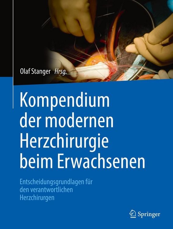 Produktbild: Kompendium der modernen Herzchirurgie beim Erwachsenen