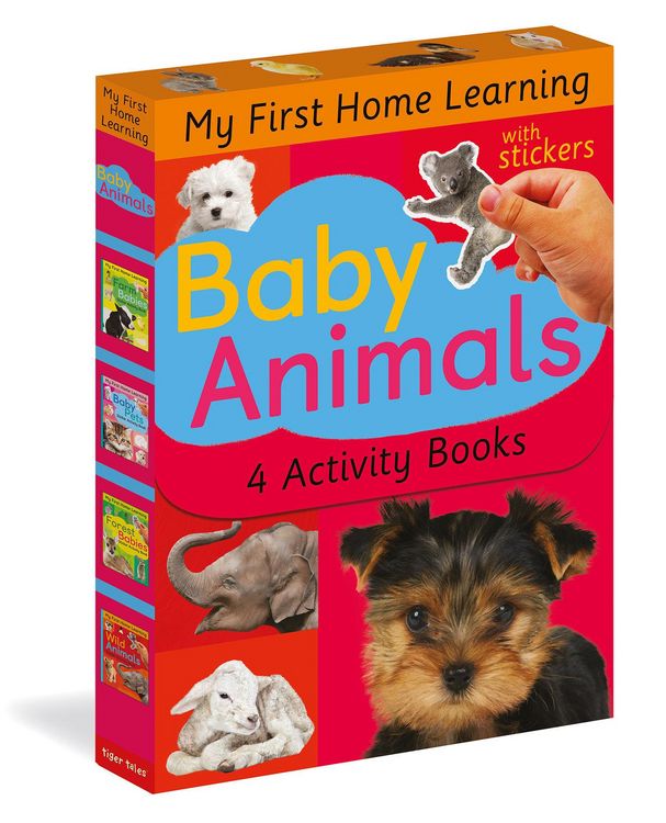 Produktbild: Baby Animals: 4 Activity Book Boxed Set with Stickers