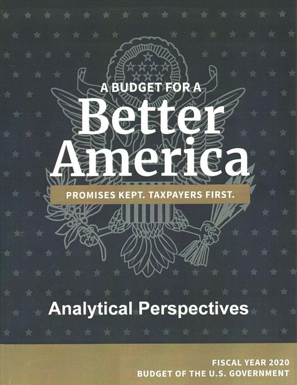 Produktbild: Analytical Perspectives Fiscal Year 2020