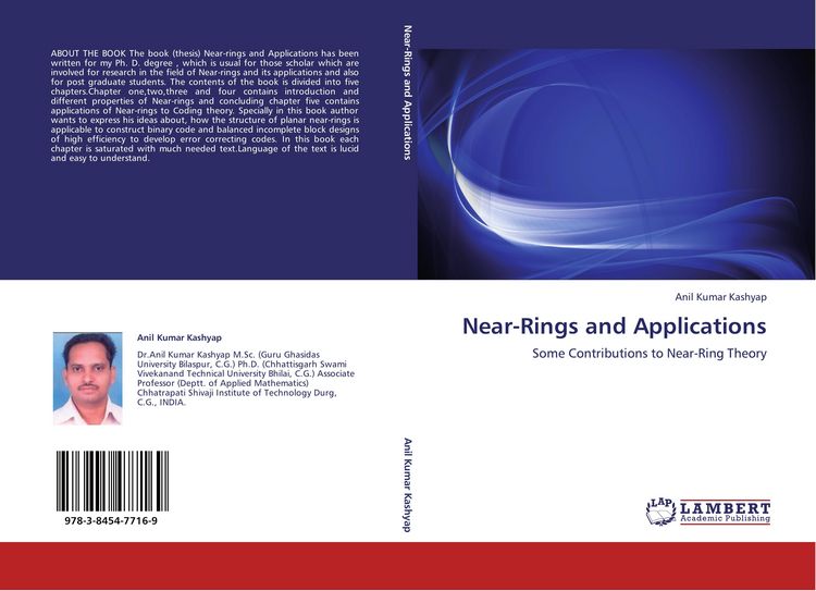 Produktbild: Near-Rings and Applications
