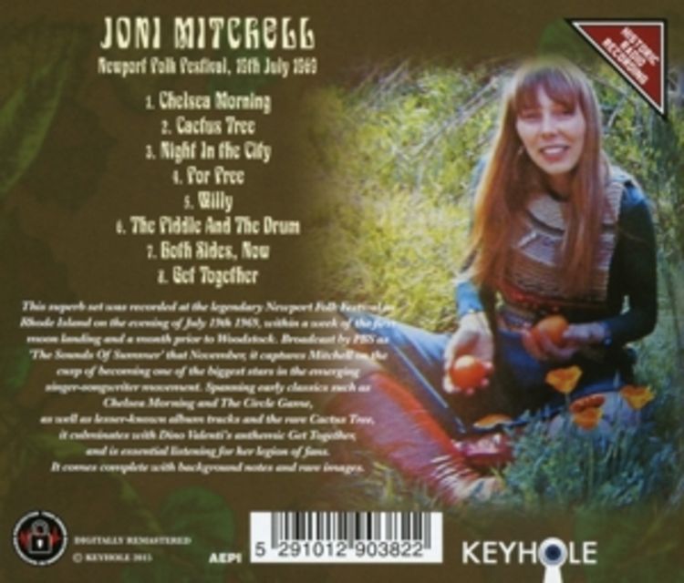 Produktbild: Mitchell, J: Newport Folk Festival 19th July 1969