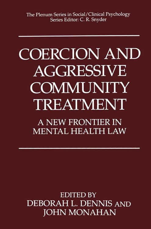 Produktbild: Coercion and Aggressive Community Treatment