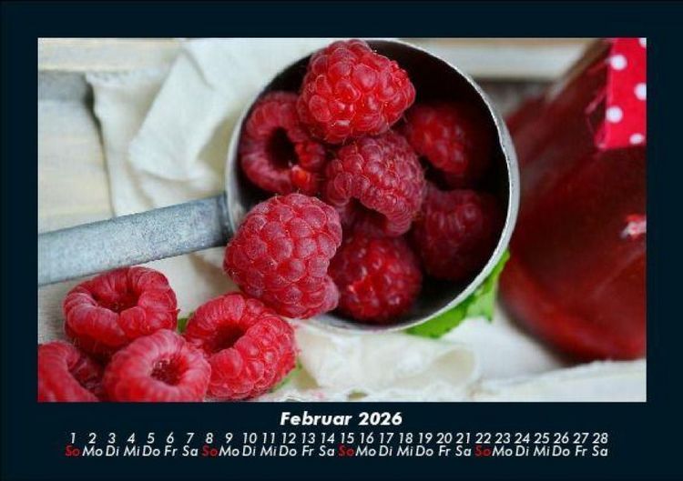 Produktbild: Fr&uuml;chte 2026 Fotokalender DIN A5