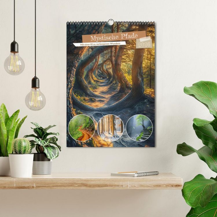 Produktbild: Mystische Pfade (Wandkalender 2026 DIN A3 hoch), CALVENDO Monatskalender