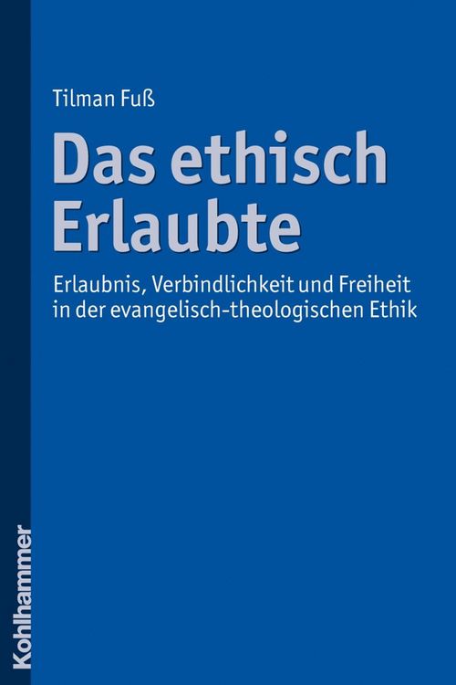 Produktbild: Das ethisch Erlaubte