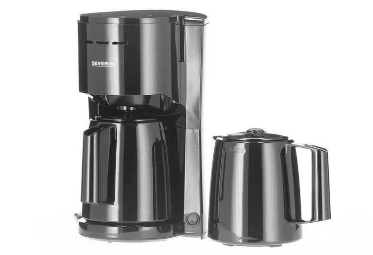 Produktbild: Severin KA 9307 Kaffeemaschine Schwarz Fassungsverm&ouml;gen Tassen=8 Isolierkanne