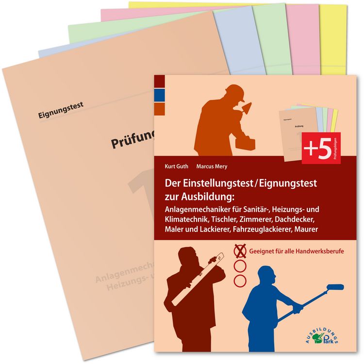 Produktbild: Der Einstellungstest/Eignungstest zur Ausbildung zum: Anlagenmechaniker f&uuml;r Sani
