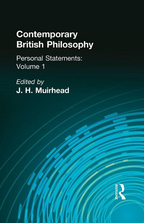 Produktbild: Contemporary British Philosophy