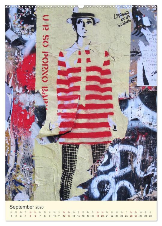 Produktbild: Famous Women in StreetArt (Wandkalender 2026 DIN A2 hoch), CALVENDO Monatskalender