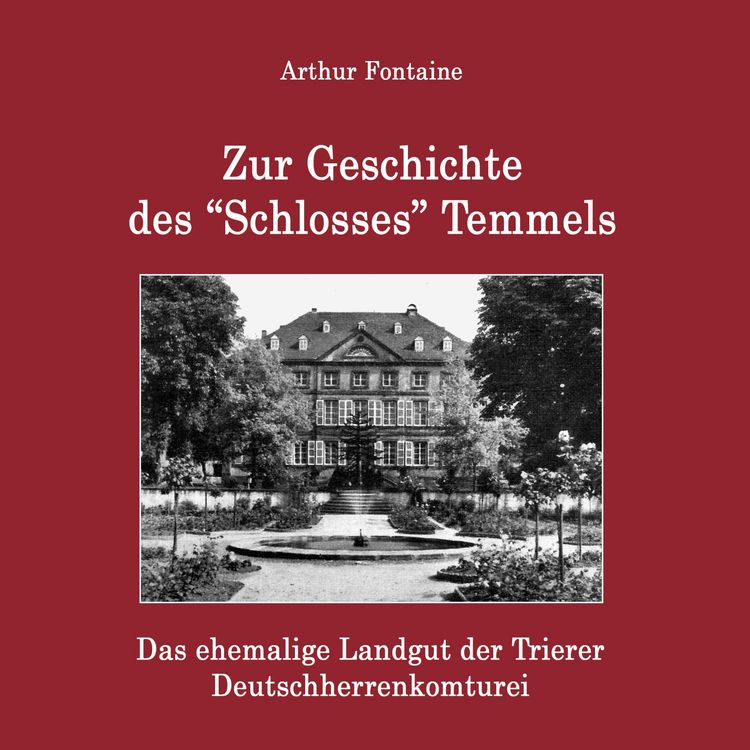 Produktbild: Zur Geschichte des "Schlosses" Temmels