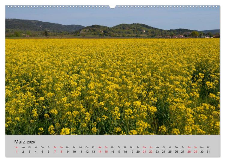 Produktbild: Bezaubernde Ard&egrave;che (hochwertiger Premium Wandkalender 2026 DIN A2 quer), Kunstdruck in Hochglanz