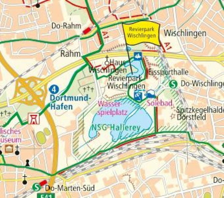 Produktbild: Publicpress Rad- und Wanderkarte Ruhrgebiet Ost, Dortmund, Bochum, Unna 1:50.000