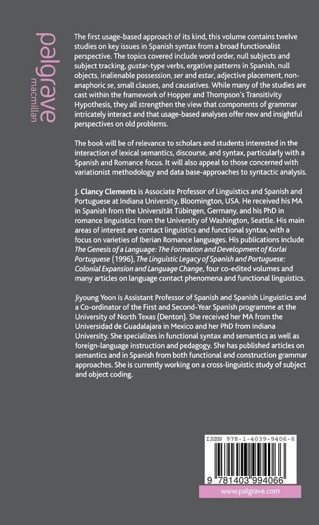 Produktbild: Functional Approaches to Spanish Syntax