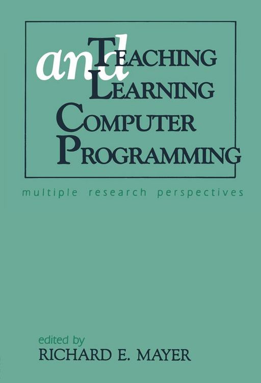 Produktbild: Teaching and Learning Computer Programming