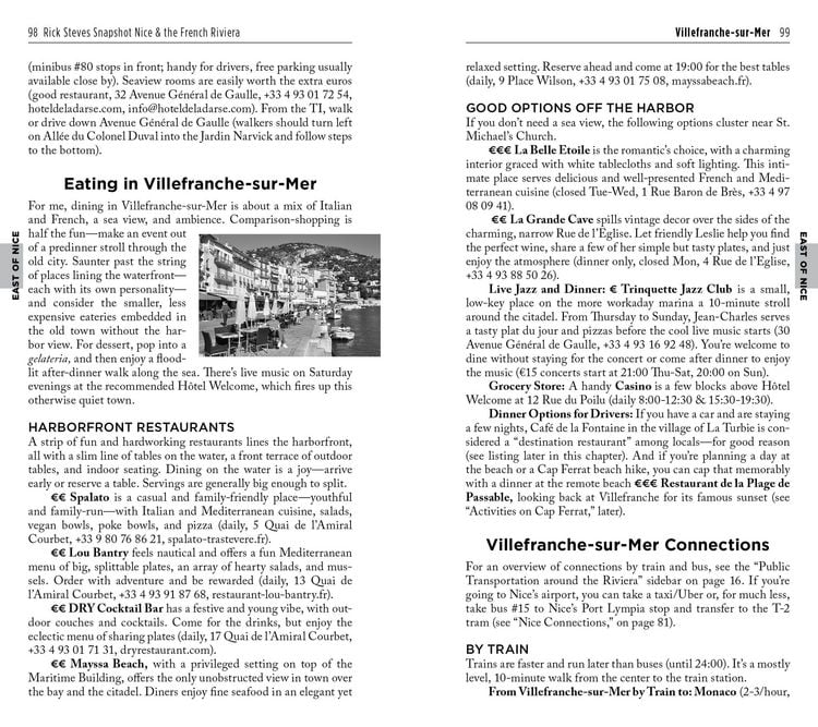 Produktbild: Rick Steves Snapshot Nice & the French Riviera (Fourth Edition)